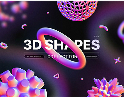 3D Shapes Collection by Samolevsky