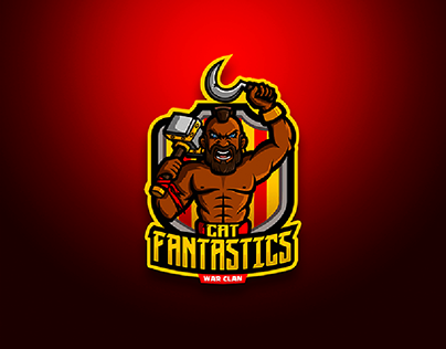 Mascot Logo - CAT FANTASTICS