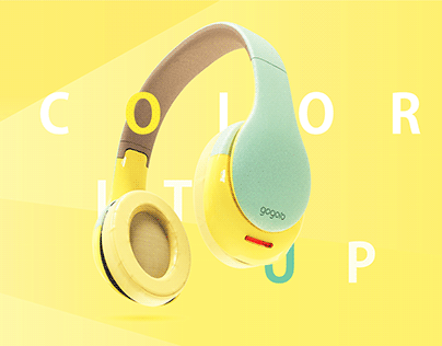 Gogoro COLOR-IT-UP series｜Headphone Design