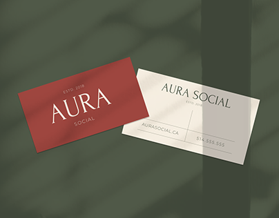 Aura Social - Rebranding