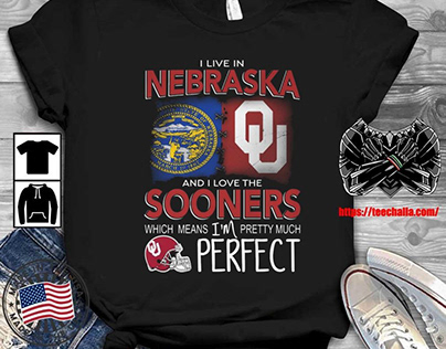 Oklahoma Sooners I Live In And I I’m Perfect T-shirt