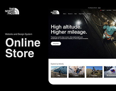 Website and Design System Development — The North Face