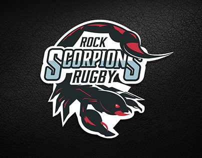 Rock Scorpions Rugby Team Logo