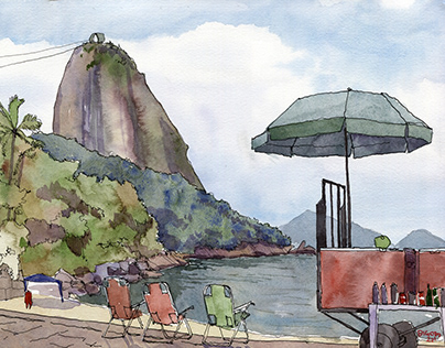 Urban Sketching in Rio de Janeiro 2022