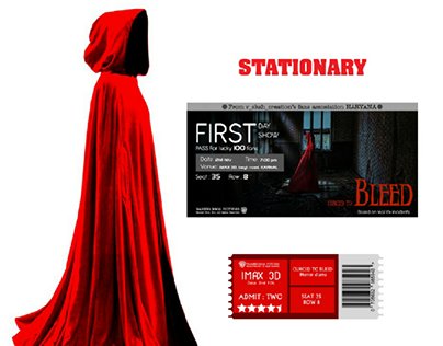 stationary of movie campaing