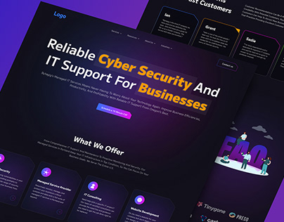 Cyber Security and IT Support for Businesses.