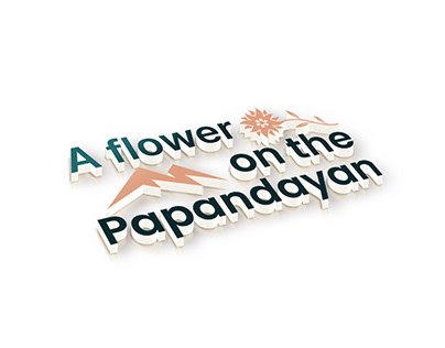 a flower on the papandayan