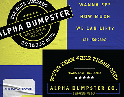 Alpha Dumpster Rebrand