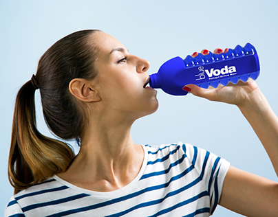 Blue Voda PET Bottle