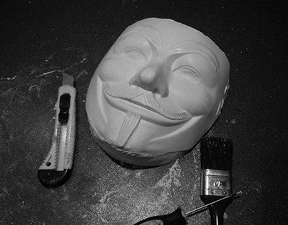Mold: Guy Fawkes mask
