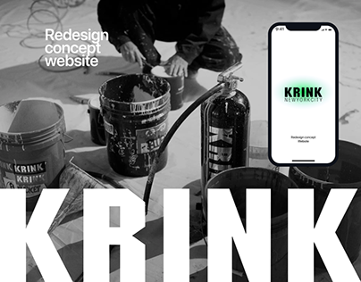 Krink / E-commerce website