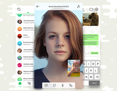 ICQ Redesign Concept of iOS App