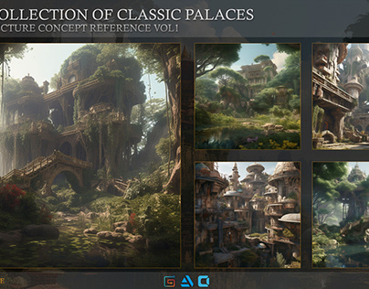 Collection of classic palaces