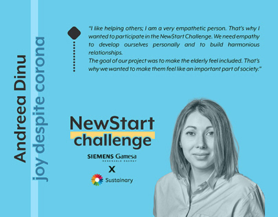 NewStart Challenge by Sustainary & Siemens Gamesa