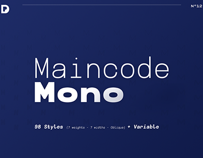 Maincode Mono Typeface