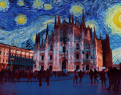 Milano Sky Night