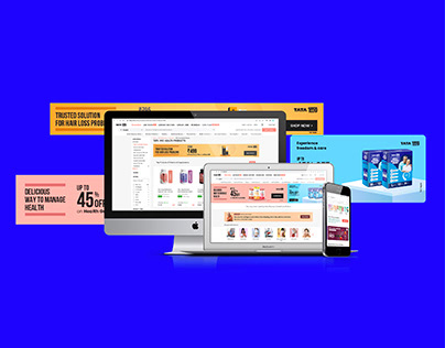 Web Banners | Digital Ads | Tata 1mg | 1mg | Healthcare