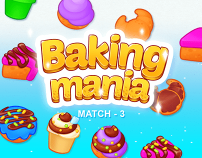 Baking mania • MATCH-3