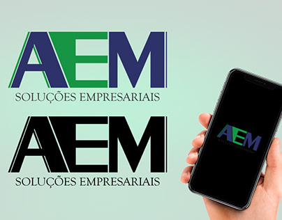 Logotipo AEM - Soluções Empresariais e Tecnologicas