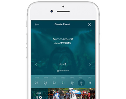 crowd eye mobile App UI design