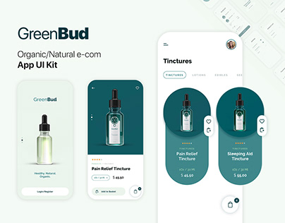 GreenBud - Organic/Natural e-com App