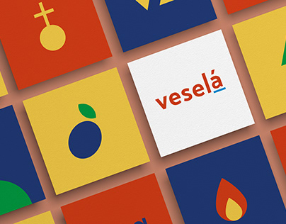 Visual Identity for Village VESELÁ (means MERRY)