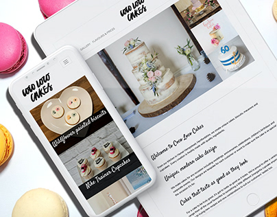 Coco Loco Cakes - Small Business Website