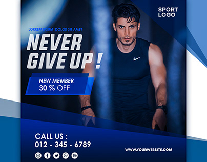 GYM POSTER PROMOTION