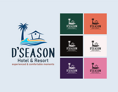 D'Season Resort logo redesign