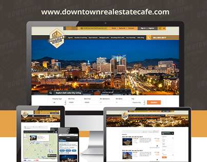 Downtown Real Estate Cafe Website