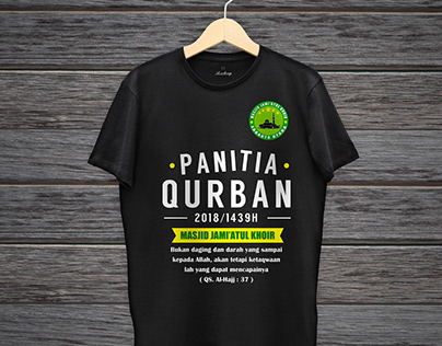 T shirt Panitia qurban