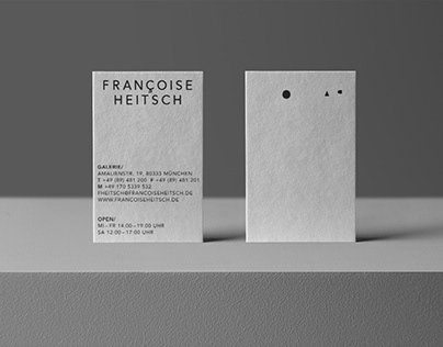Galerie Françoise Heitsch