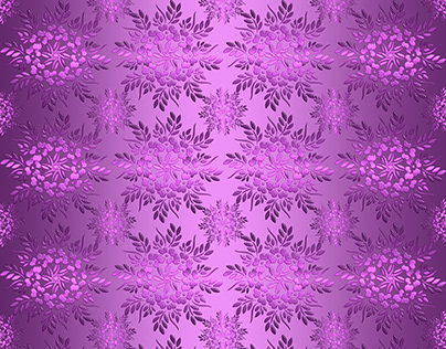 Floral gradient pattern