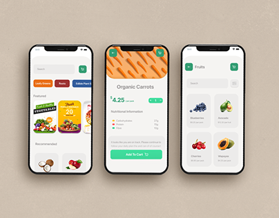 Supermarket App | UI