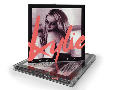 CD Design: Kylie + Garibay - Black and White EP