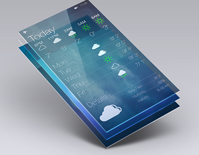 Weather app for Windows Phone