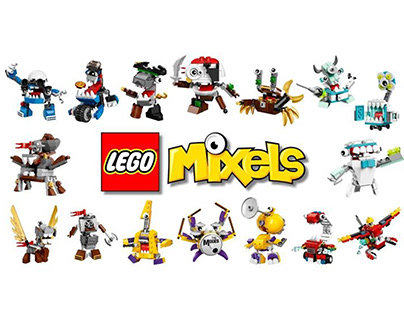 Lego Mixels Character Designs for Cartoon Network