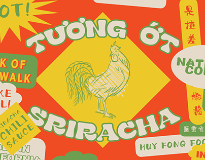 Huy Fong Foods Sriracha Rebrand