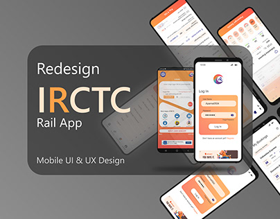 Redesign IRCTC Rail App