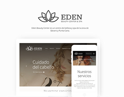 Página web: Eden Beauty Center
