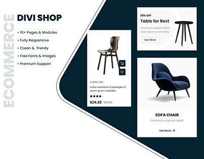 DIVI Shop | eCommerce Website