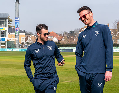 Pre-season shoot with Kent Cricketers for Coral eyewear