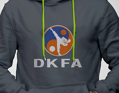 DKFA Martial Logo Design, martial arts, jiu jitsu logo