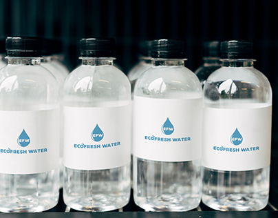 Water Bottle Logo Design