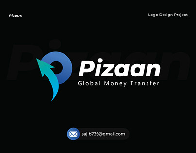 Pizaan| Money transfer software and tech logo