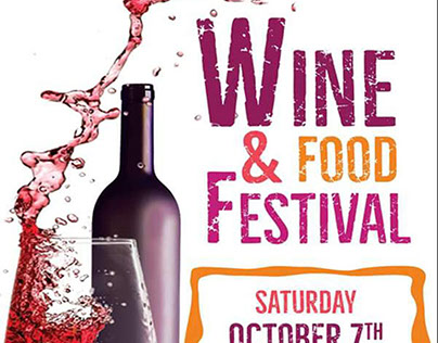 Wine and Food Festival Advertisements