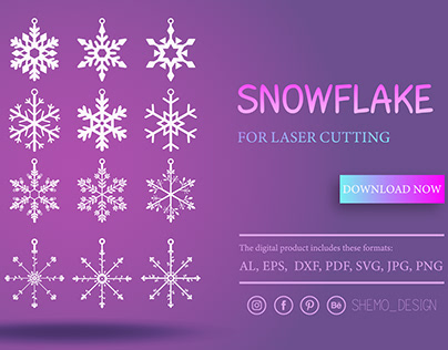 snowflake collection-02 for cutting