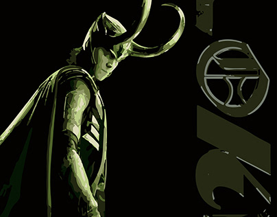 Loki - vector poster