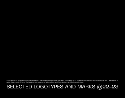 SELECTED LOGOTYPES AND MARKS ©22-23