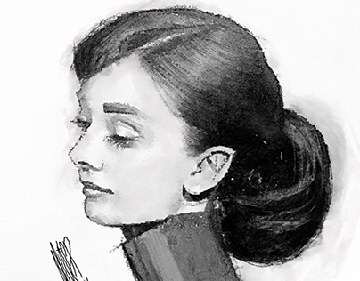 Audrey Hepburn Portrait NFT